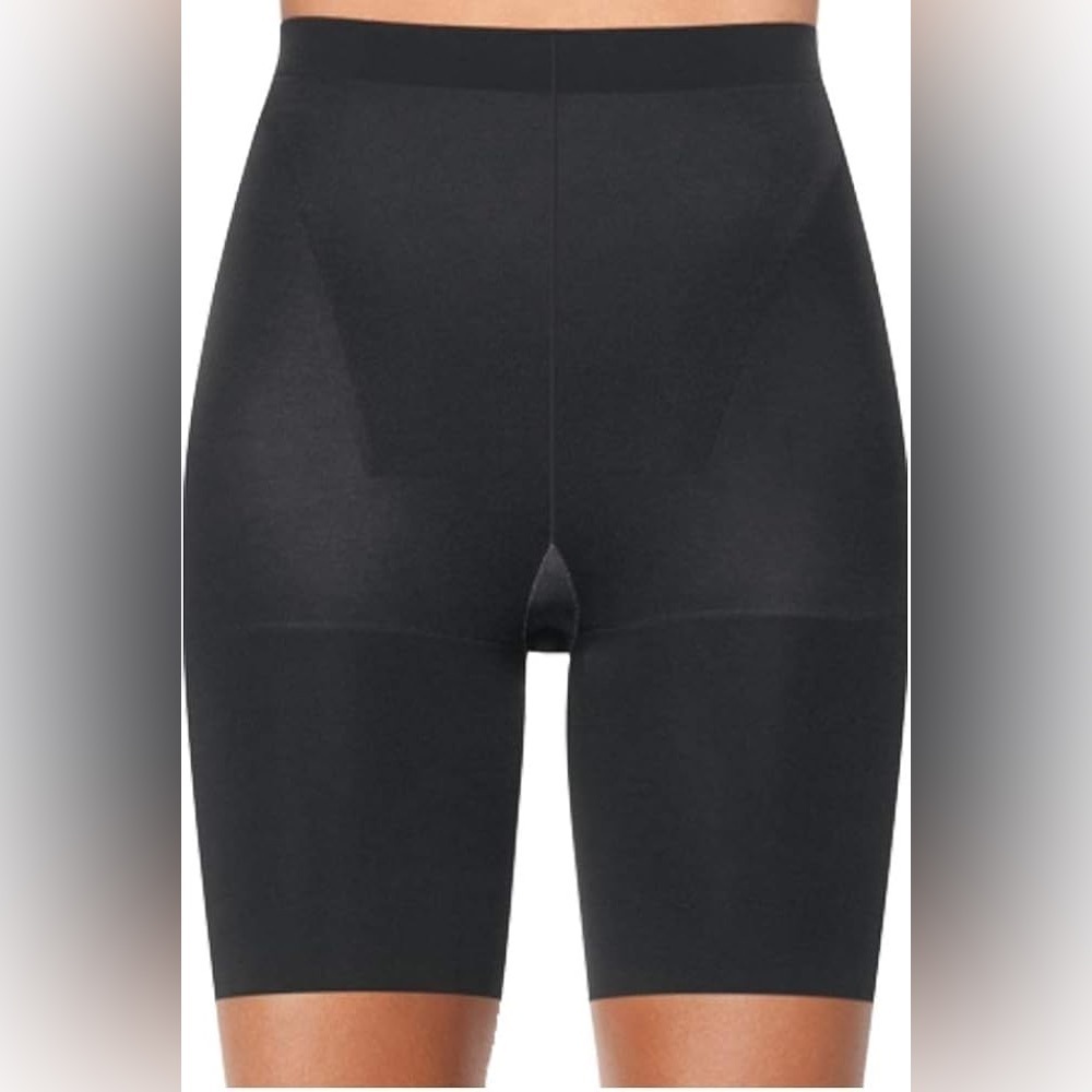 NWT SPANX In Power Super Power Panties Black sz F